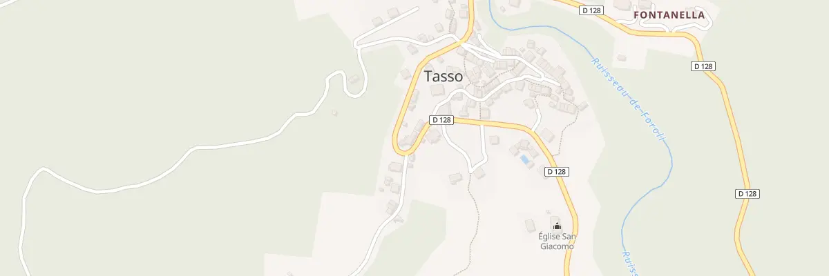 Plan du 5081 Croce à Tasso