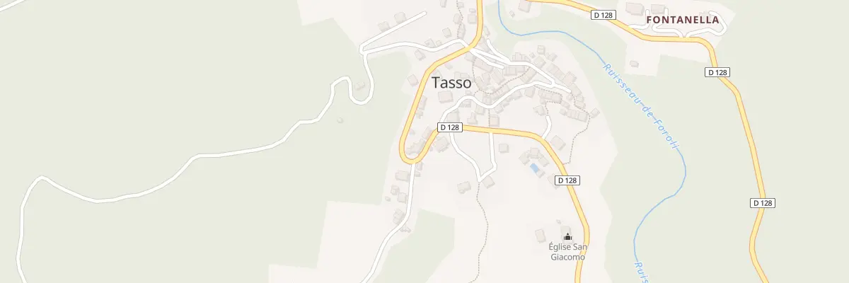 Plan du 5080 Croce à Tasso