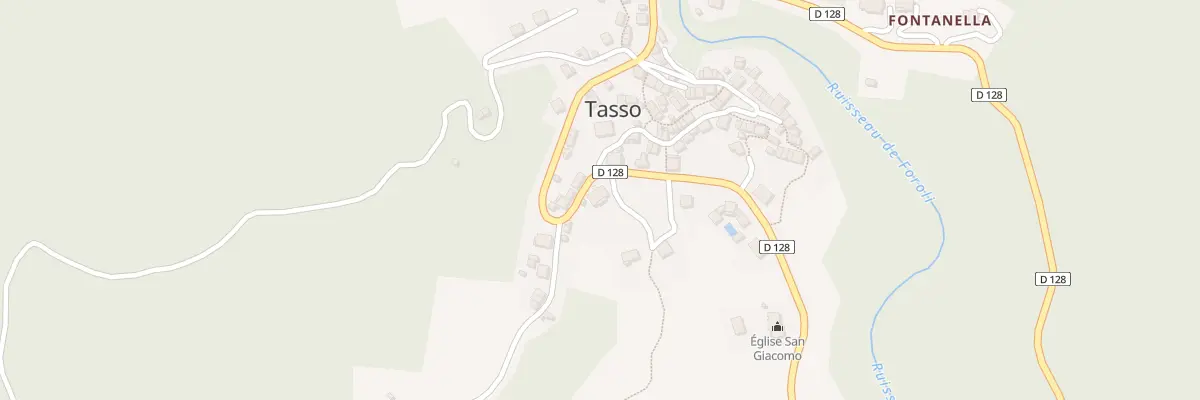 Plan du 5092 Croce à Tasso