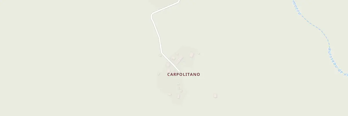 Plan du 5342 Carpolitano à Levie
