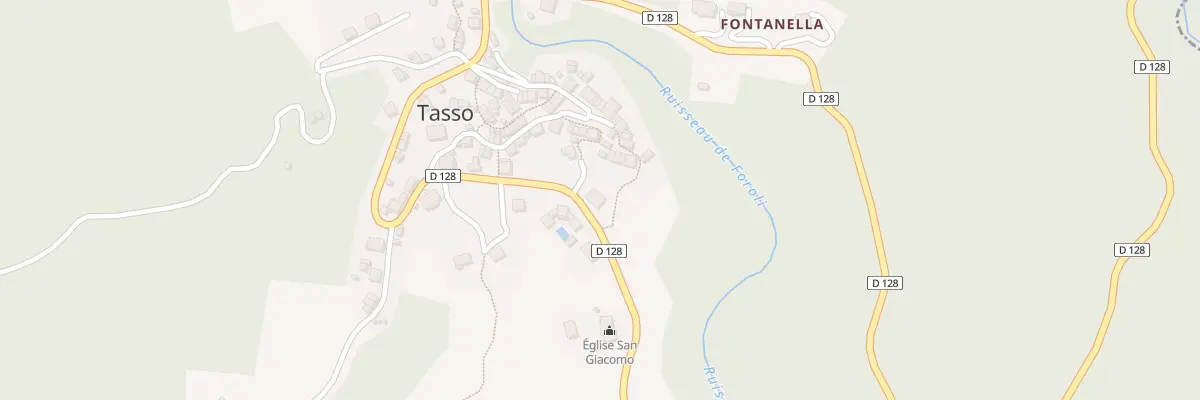Plan du 5027 Le Village à Tasso