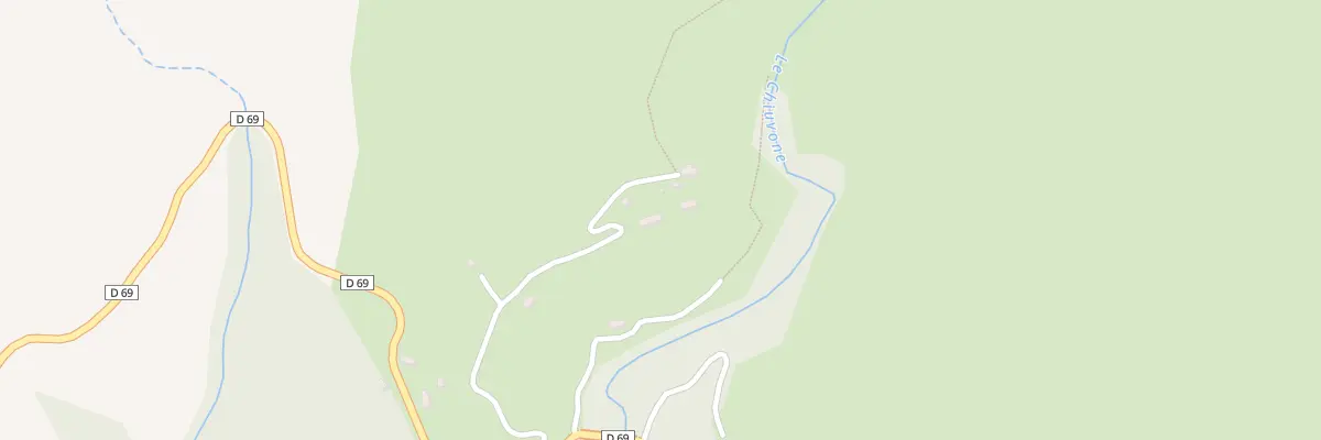 Plan du 5307 Chiovone à Aullène