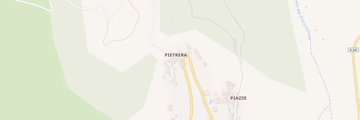 Plan du 5125 Pietrera à Castifao