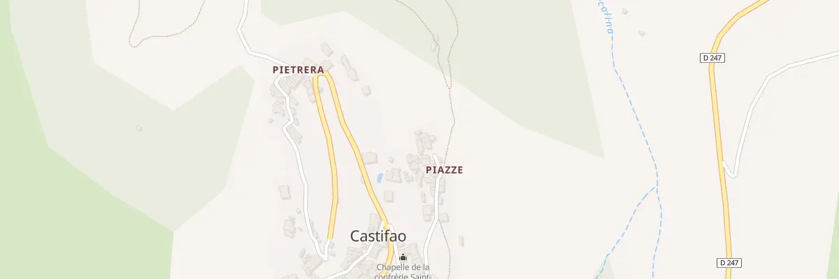 Plan du 5112 Piazze à Castifao