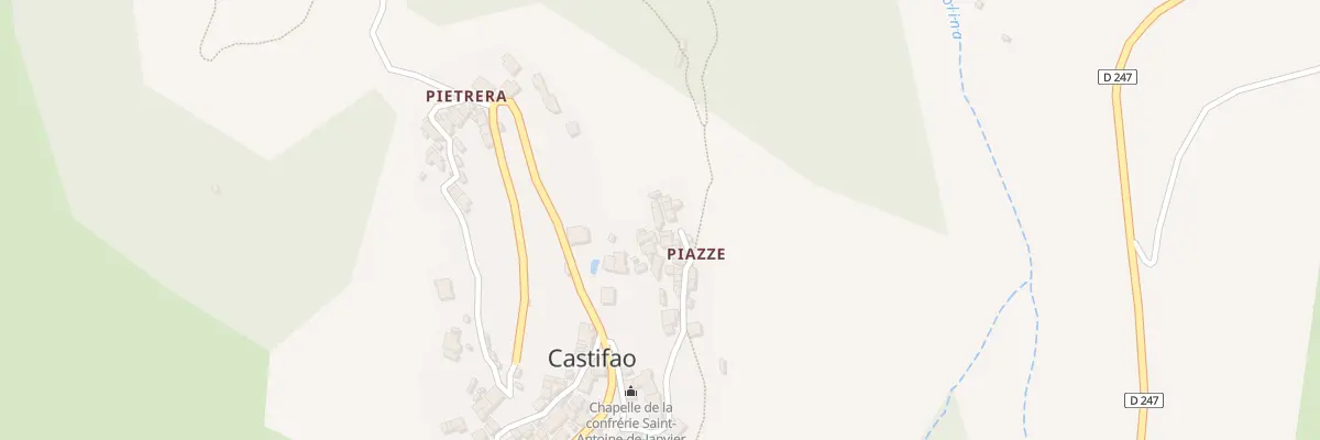 Plan du 5111 Piazze à Castifao