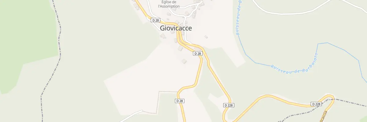 Plan du 5080 Licciola à Sampolo