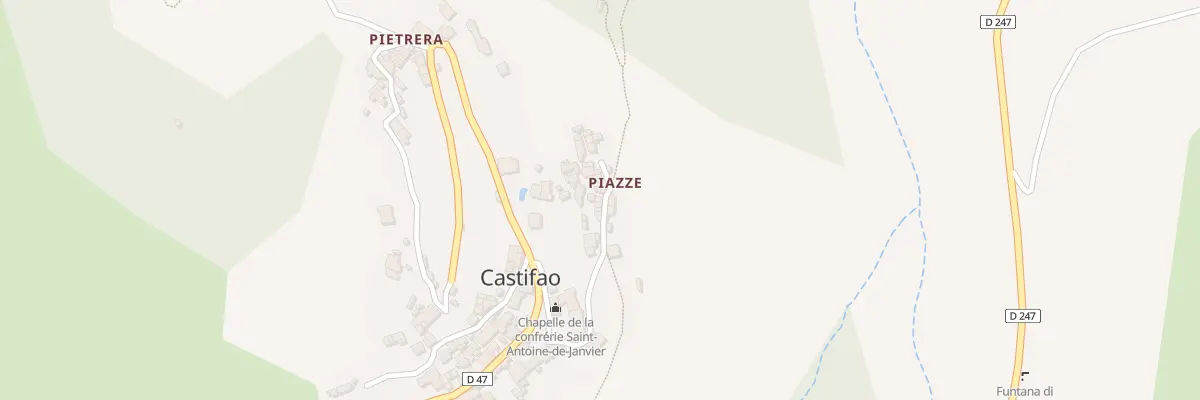 Plan du 5091 Piazze à Castifao