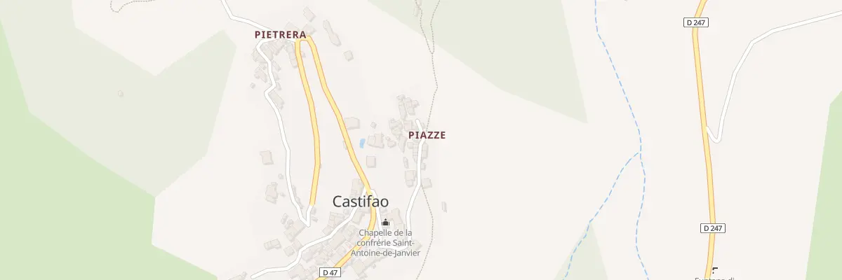 Plan du 5104 Piazze à Castifao