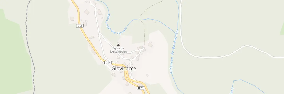 Plan du 5066 Giovicacce à Sampolo