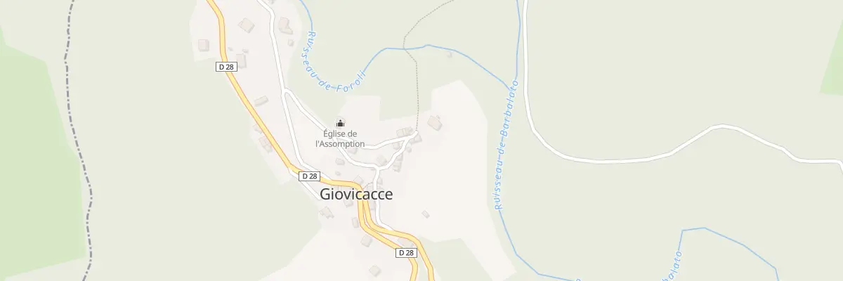 Plan du 5068A Giovicacce à Sampolo