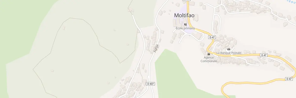 Plan du 5018 Merozzine à Moltifao