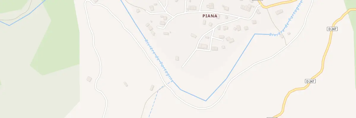 Plan du 459 Piana à Castifao