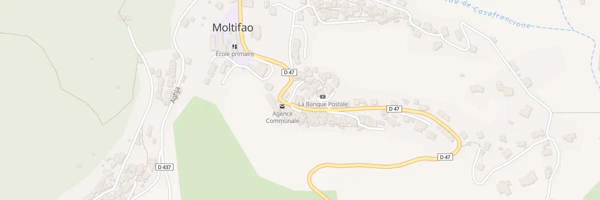 Plan du 15 Pl Piazza Cumuna à Moltifao