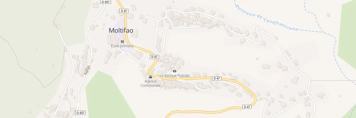 Plan du 5130 Mezzana à Moltifao
