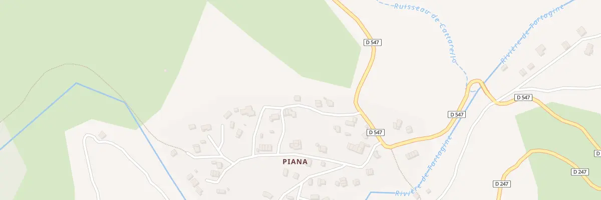 Plan du 5010 Piana à Castifao