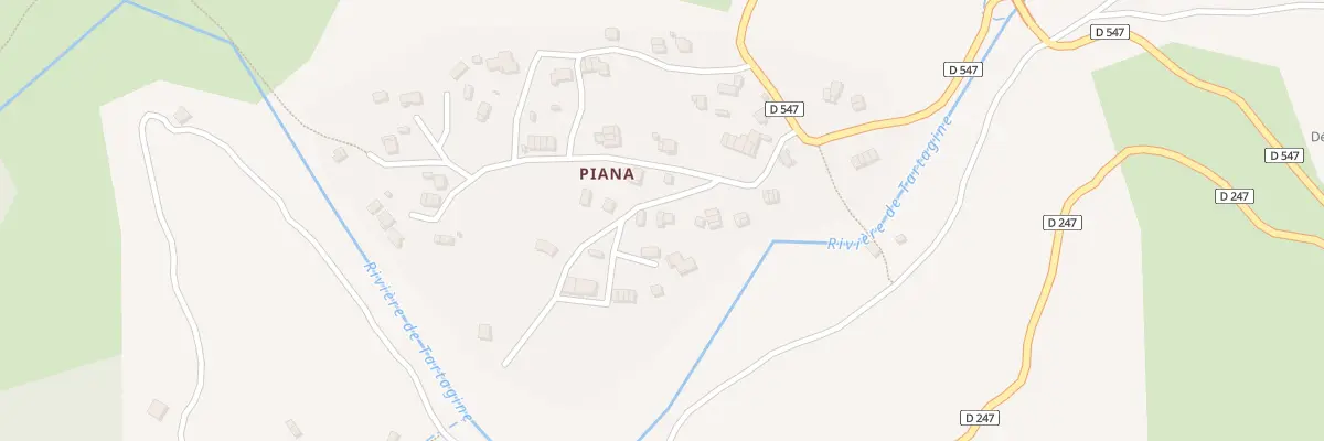 Plan du 5100 Castifao à Castifao