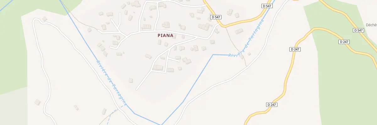 Plan du 5232 Piana à Castifao