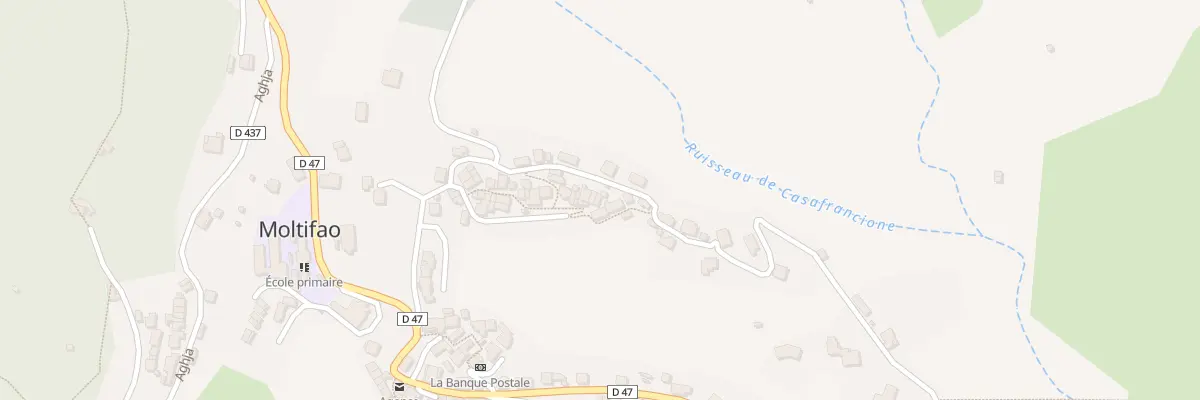 Plan du 5110 Borgo à Moltifao