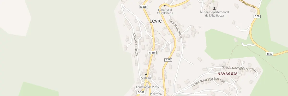 Plan du 5129 Sorba à Levie