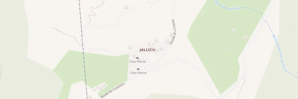 Plan du 5219 Giallico à Quenza