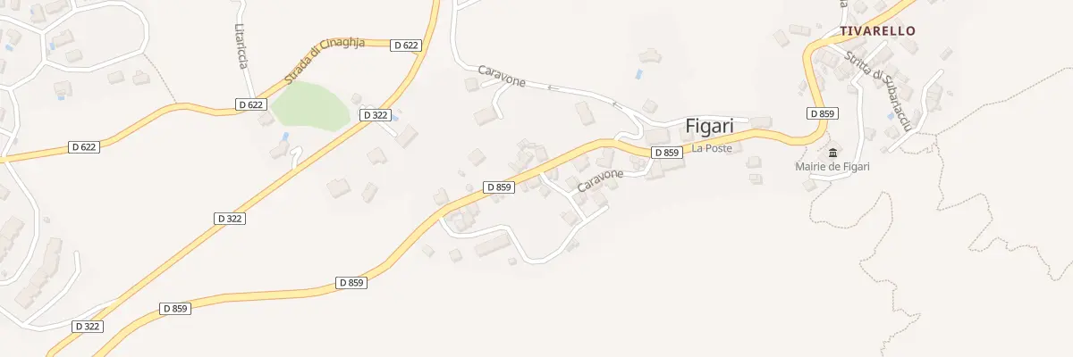 Plan du 5078 Caravone à Figari