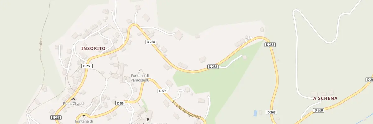 Plan du 5065 Chiusa à Levie