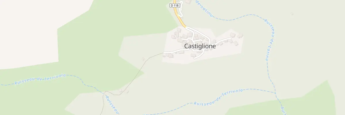 Plan du 3 Qua A Funtanella à Castiglione