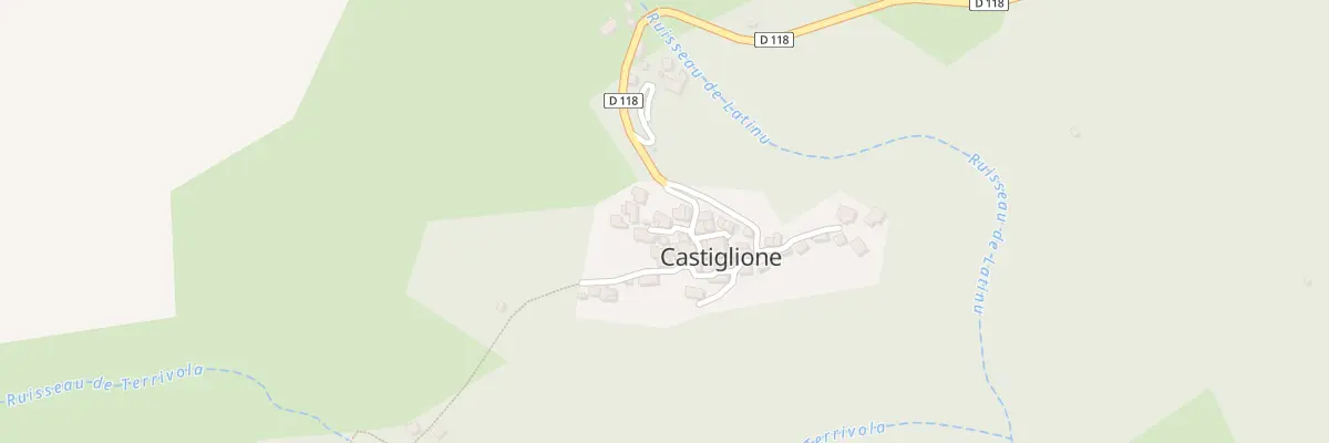 Plan du 5027 Castiglione à Castiglione
