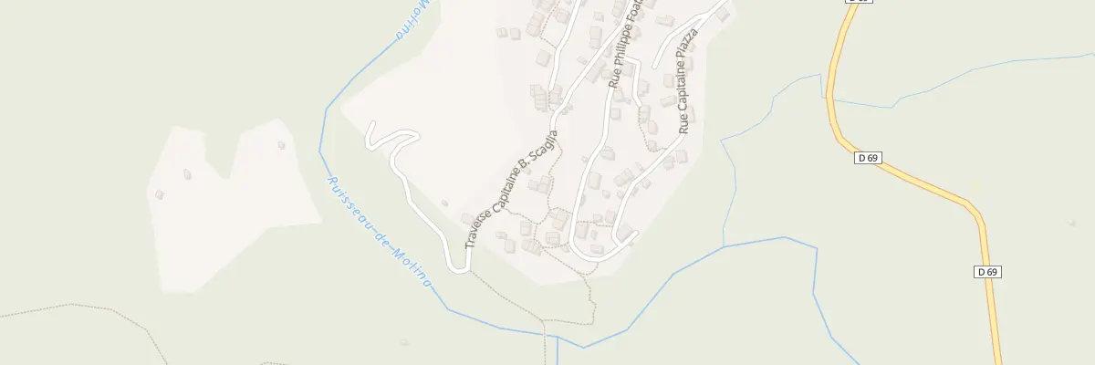 Plan du 5185 Peretto à Zicavo