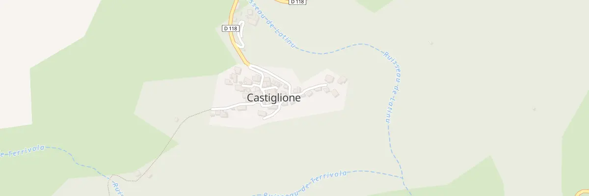 Plan du 2 Qua Marchettacciu à Castiglione