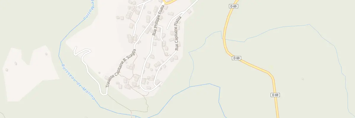 Plan du 5210 Biancheraccia à Zicavo