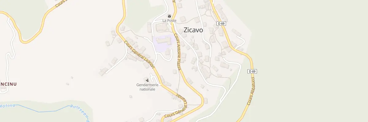 Plan du 5142 Faggianelli à Zicavo