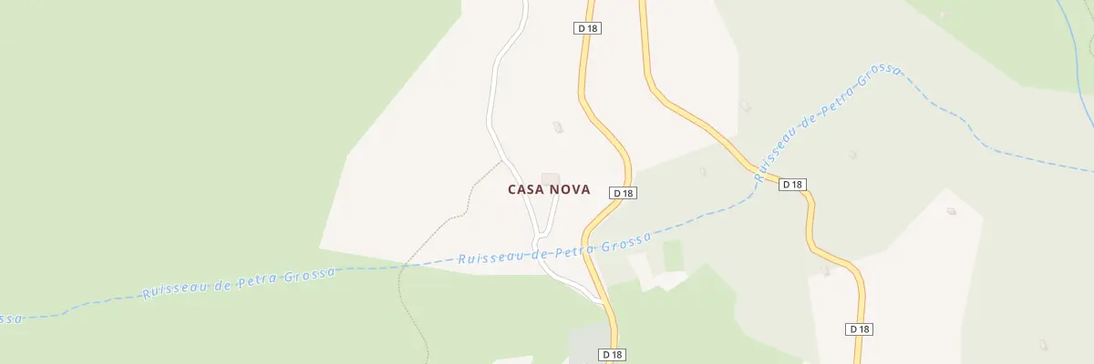 Plan du 5002 Pozzo Merdajo à Popolasca