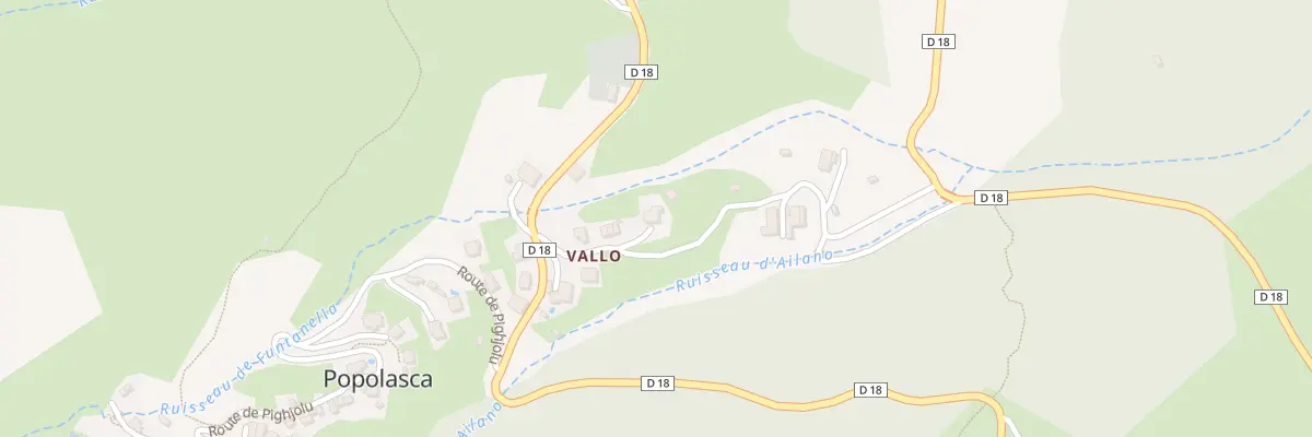 Plan du 5085 Vallo à Popolasca