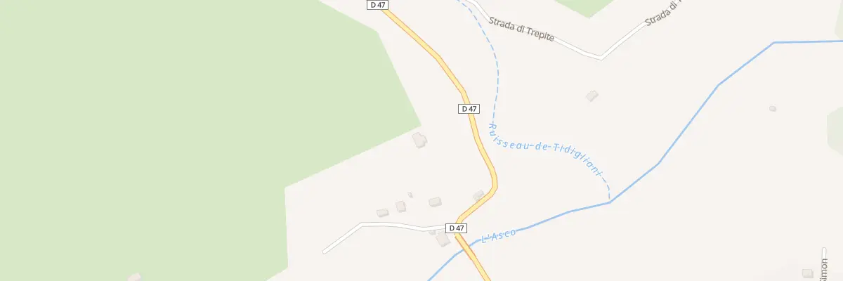 Plan du 60 Rte Nuvalella à Moltifao