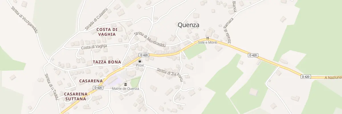 Plan du 5164 Monticello à Quenza
