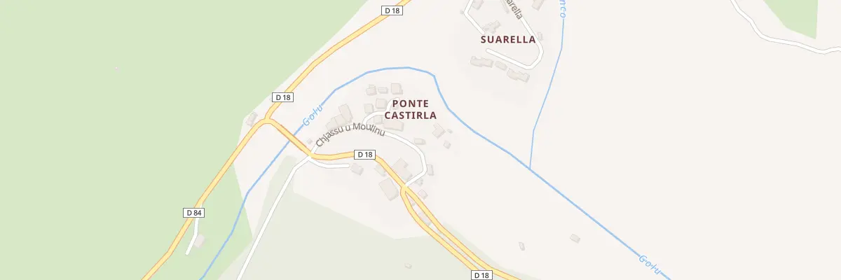 Plan du 5063 Ponte Castirla à Castirla