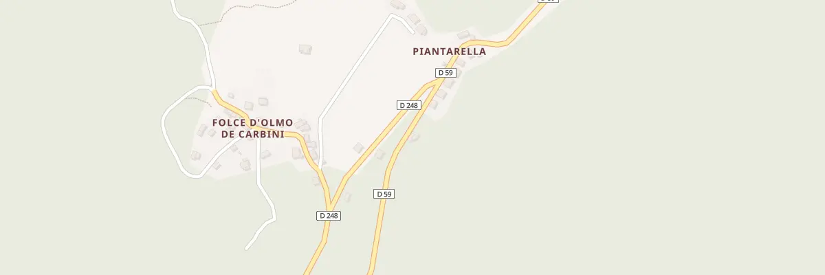 Plan du 5139 Orone à Carbini