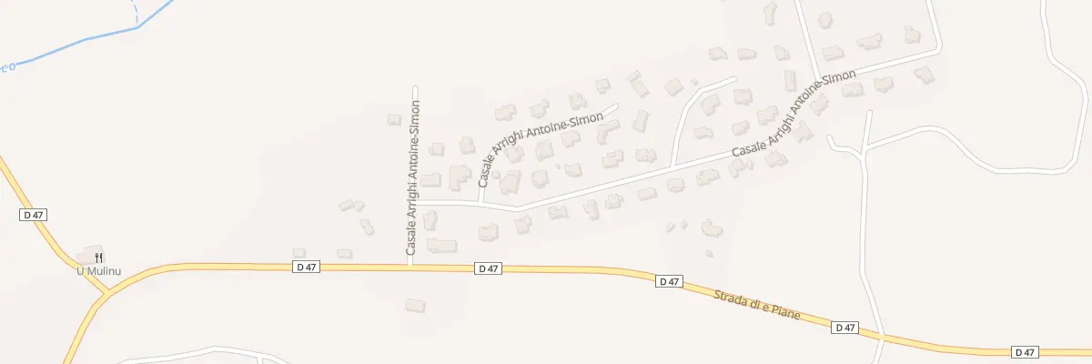 Plan du 5297 Bocca Alla Frasca à Moltifao