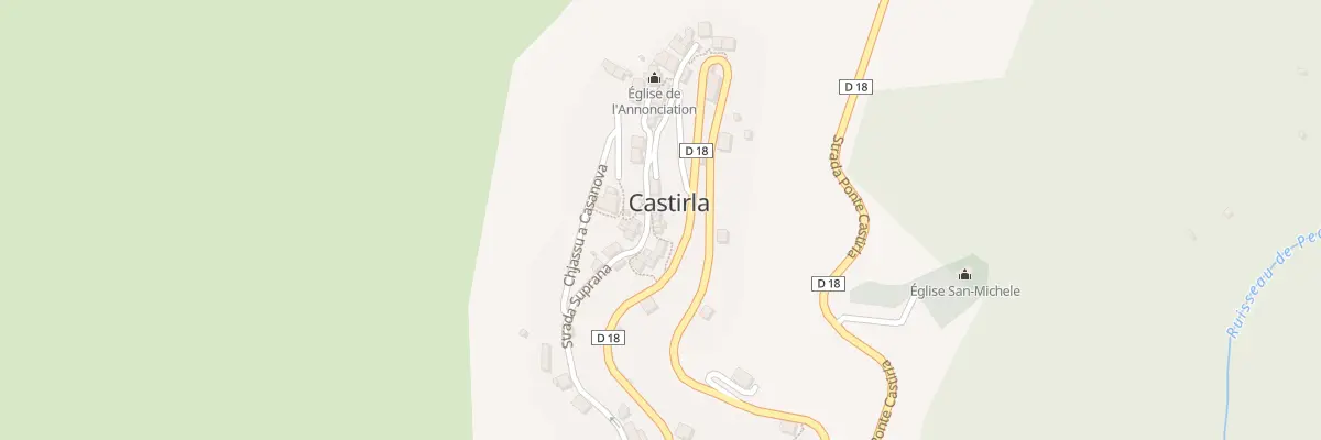 Plan du 5031 Fattaccine à Castirla