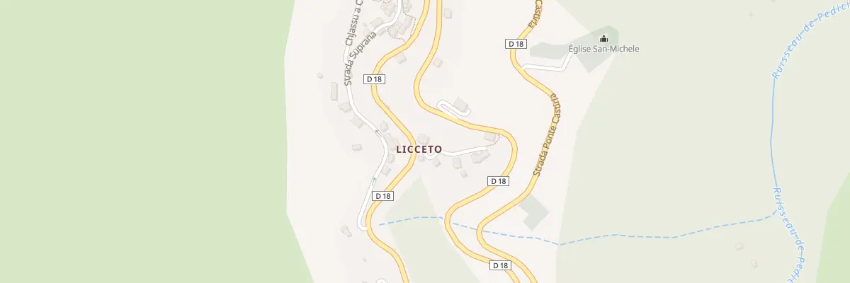 Plan de Croce à Castirla