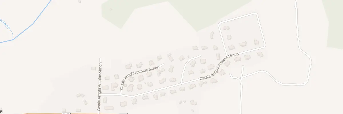 Plan du 12 Capannaccia à Moltifao