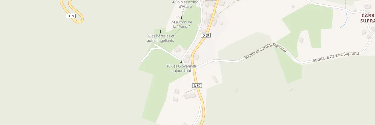 Plan du 5051 Terrajo à Carbini