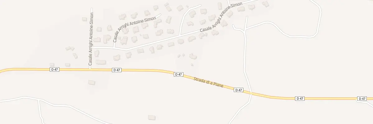 Plan du 984 Bocca Alla Frasca à Moltifao