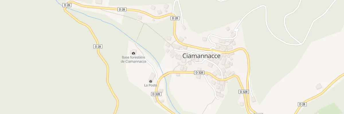 Plan du 5052 Nunziata à Ciamannacce