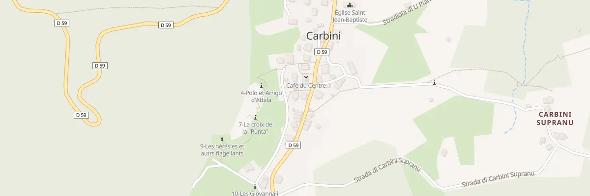 Plan du 5038 Carbini à Carbini