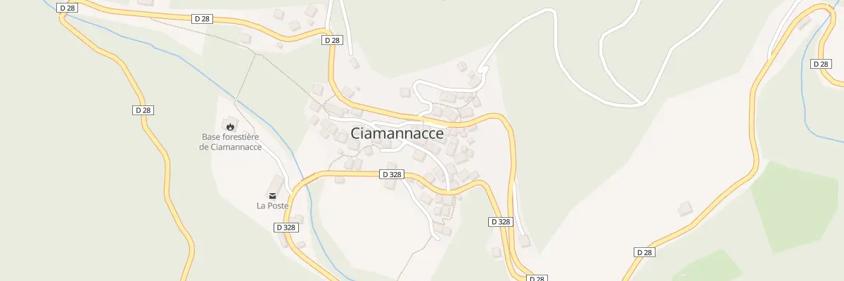 Plan du 5034 Ciamannacce à Ciamannacce