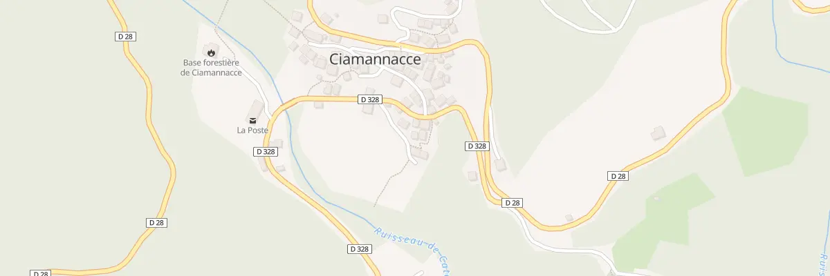 Plan du 5077 Strinnella à Ciamannacce