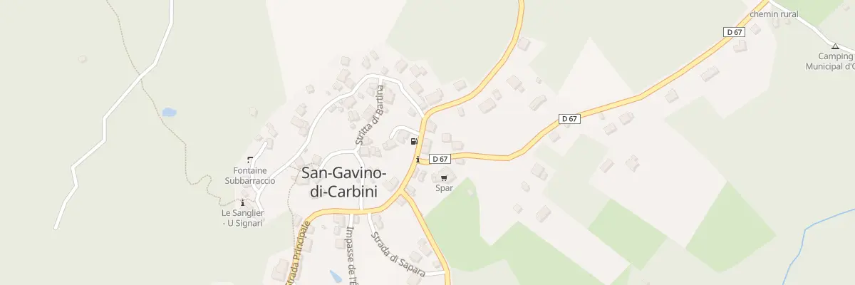 Plan du 5066 San Gavino à San-Gavino-di-Carbini
