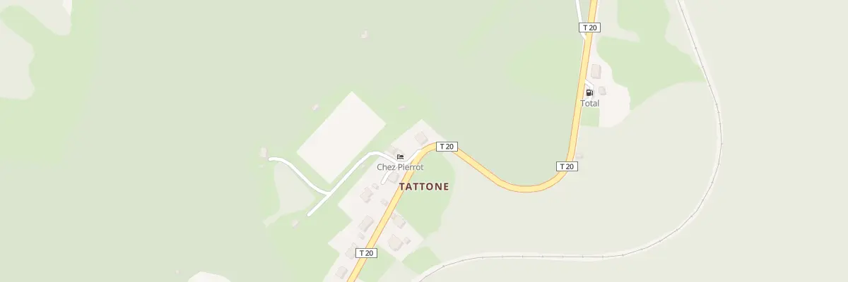 Plan du 5164 Tattone à Vivario